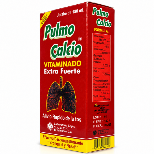 Calcio Vitaminado Líquido 180 ml