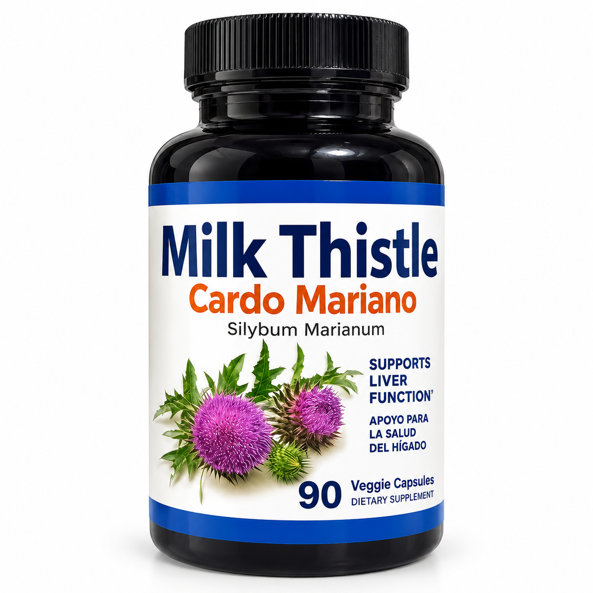 Cardo Mariano – Extracto Herbal 90 Cápsulas