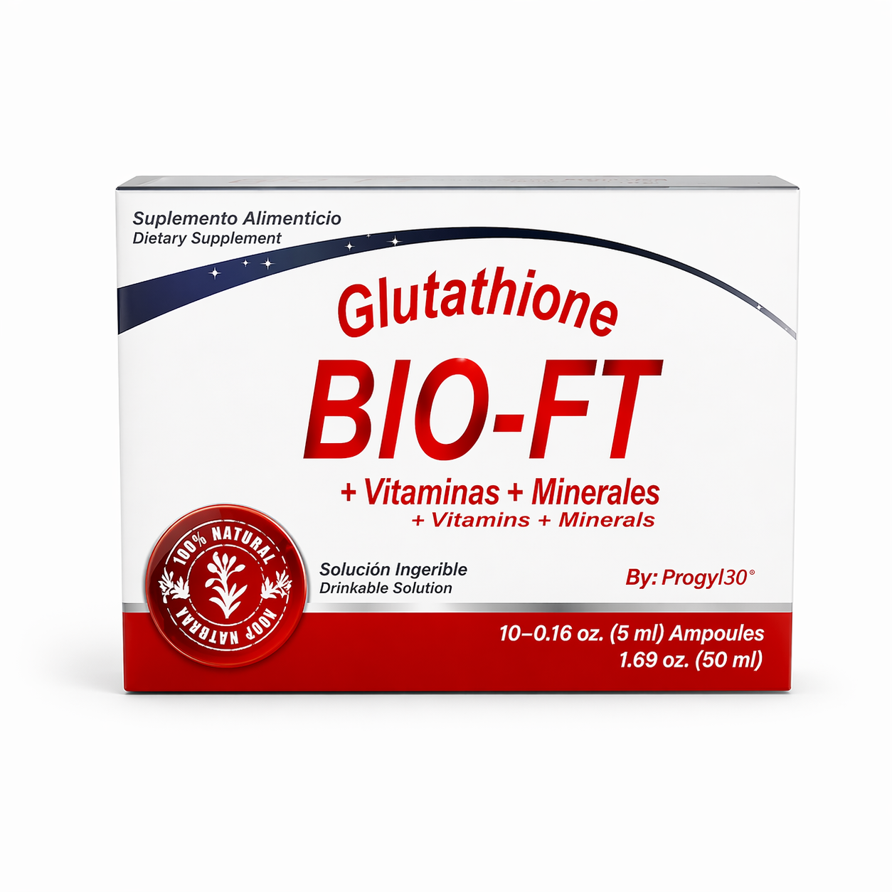 Glutathione Bio-FT Ampolletas 10 pzas
