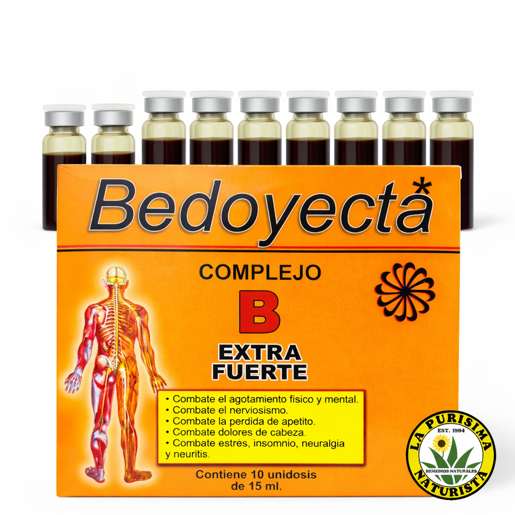 BEDOYECTA COMPLEJO B EXTRA FUERTE 10 UNIDOSIS