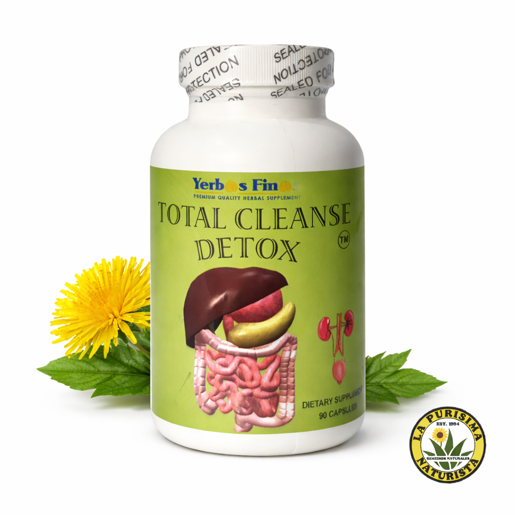 Total Essentials Cleanse Total Cleanse Fórmula Natural 90 Cápsulas – LA PURISIMA NATURISTA