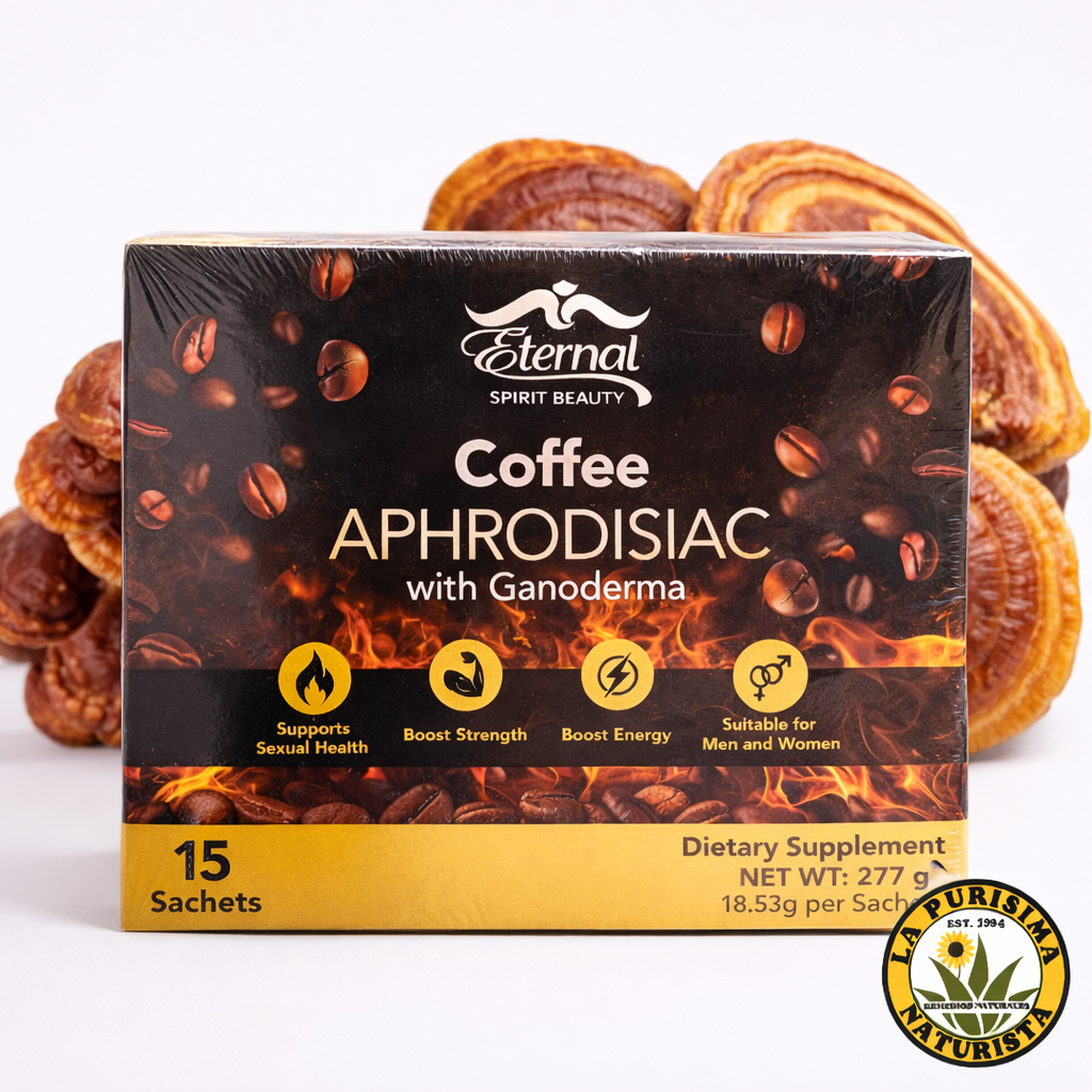 Café con Ganoderma y Maca 15 Sobres
