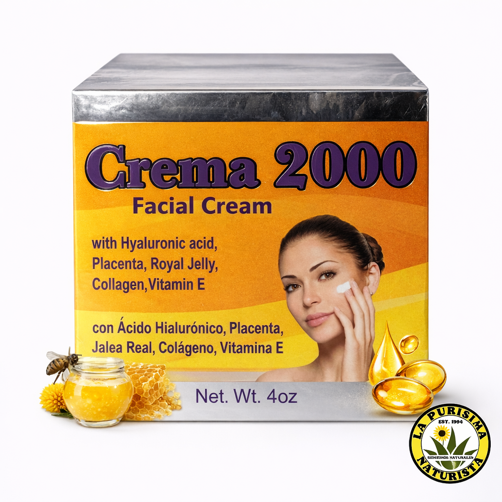 Crema Facial 2000 Hidratante 4 oz