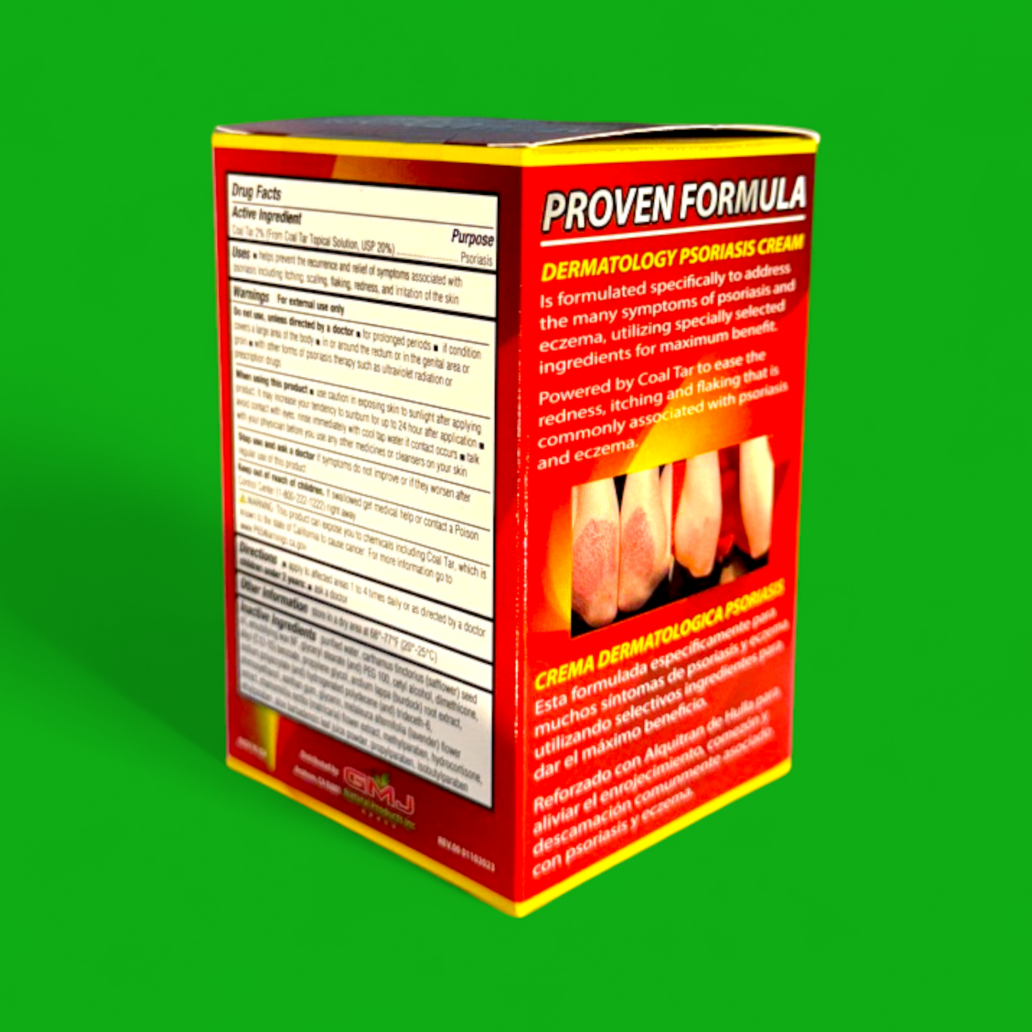 DERMATOLOGY PSORIASIS CREAM 4 OZ (G.M.J)