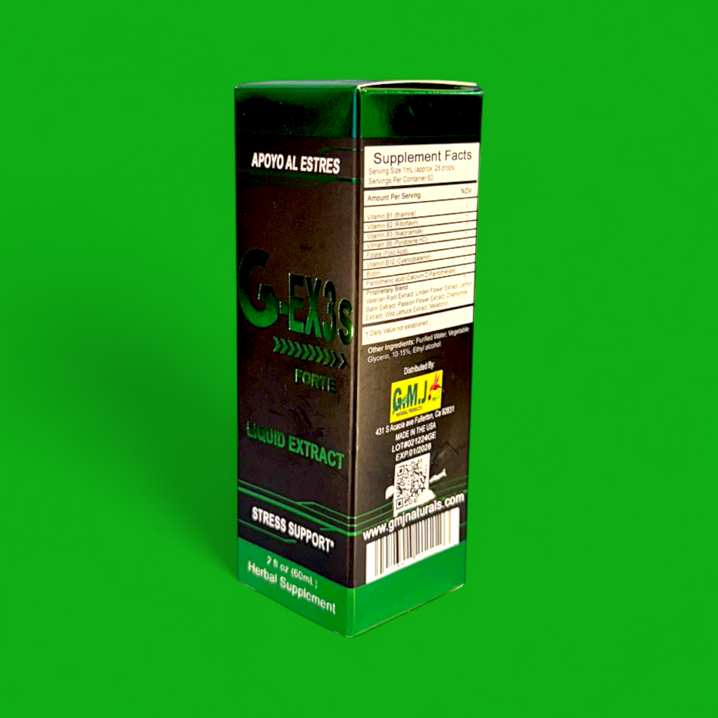 G-EX3S FORTE LIQUID EXTRACT 60 ML (GMJ)