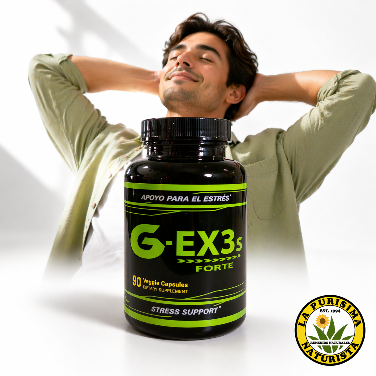 G-EX3S – Fórmula Natural 90 Tabletas