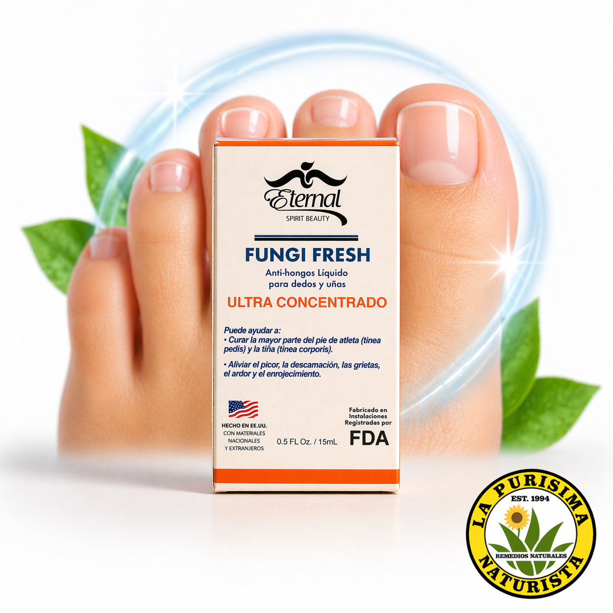 Fungi Fresh Cuidado de Uñas y Piel 15 ml
