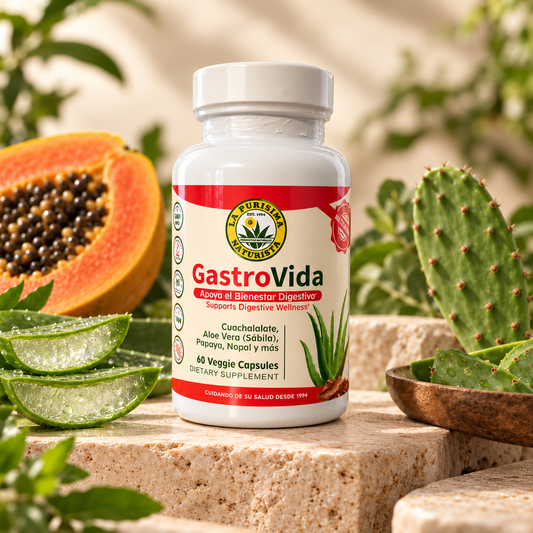 GastroVida Fórmula Herbal para Bienestar Digestivo – 60 Veggie Caps