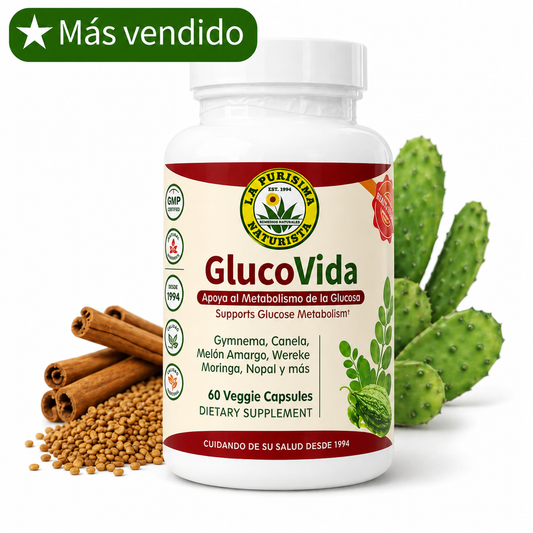 GlucoVida – Bienestar Metabólico 60 Cápsulas