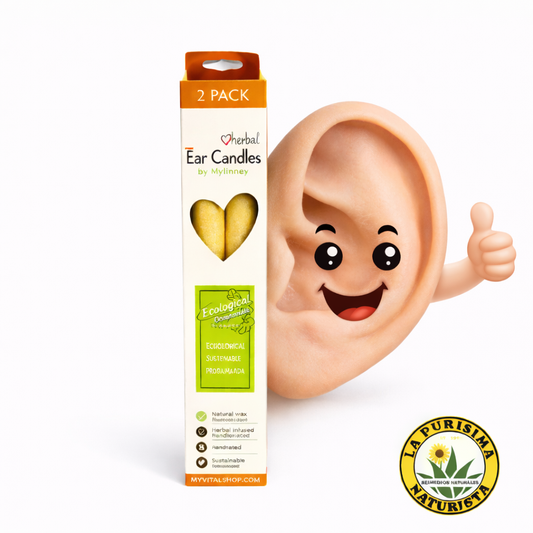 Velas para Oído 2 Pack Eucalipto Lavanda Menta