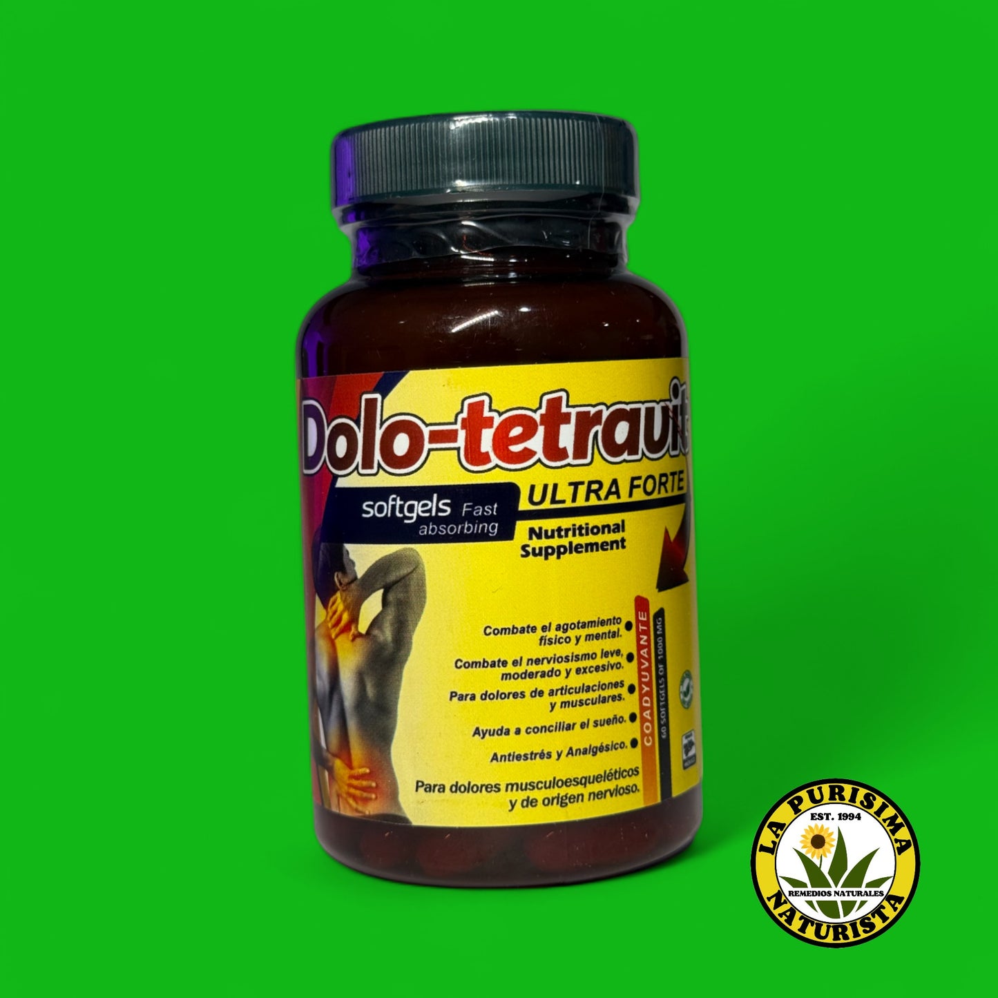 DOLO- TETRAVIT CON 60 SOFTGELS