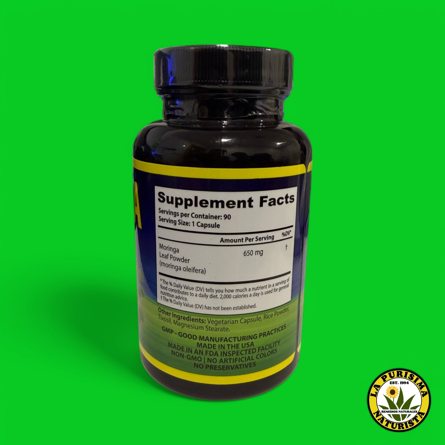MORINGA ORGANICA 90 CAPSULES