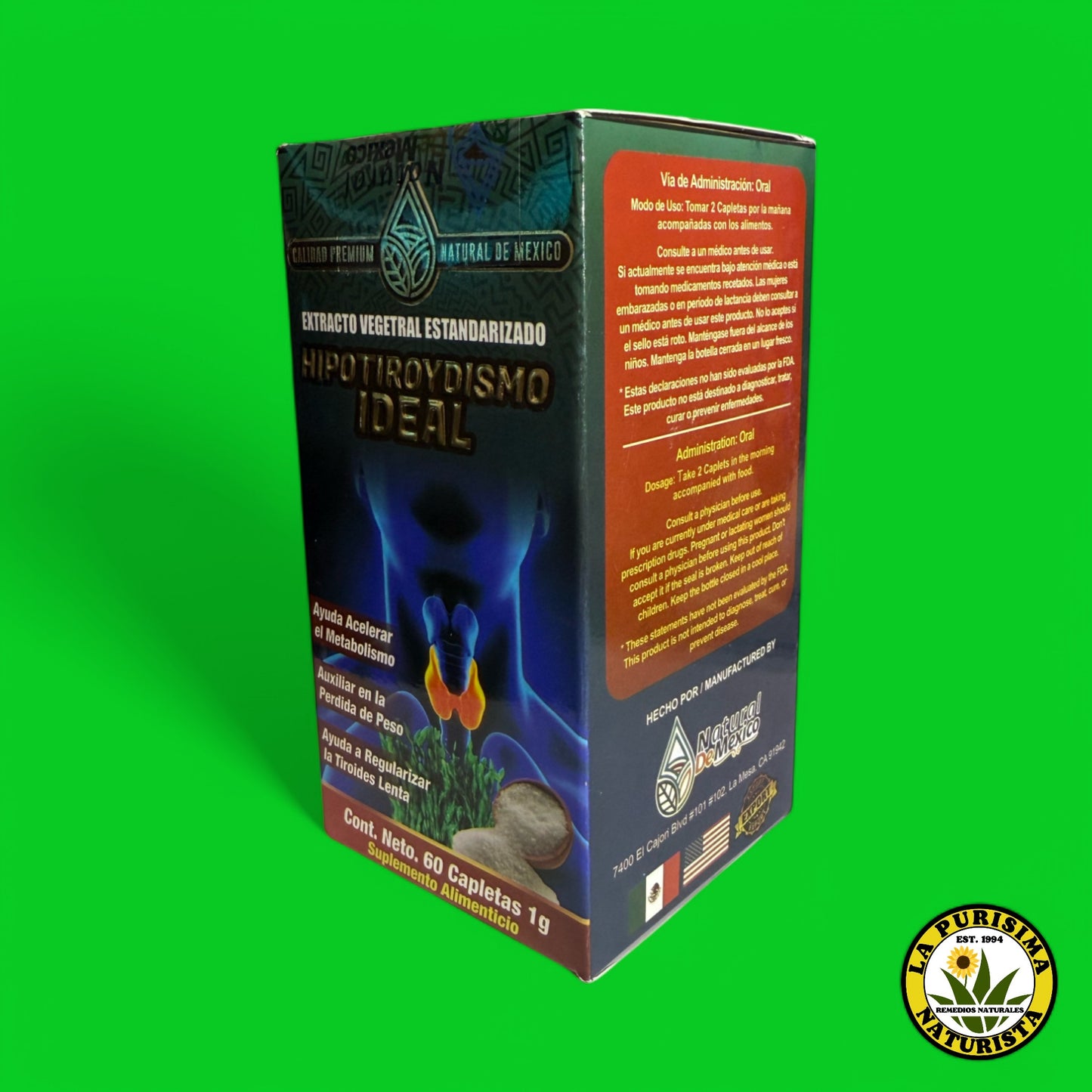 HIPOTIROYDISMO IDEAL 60 CAPLETS