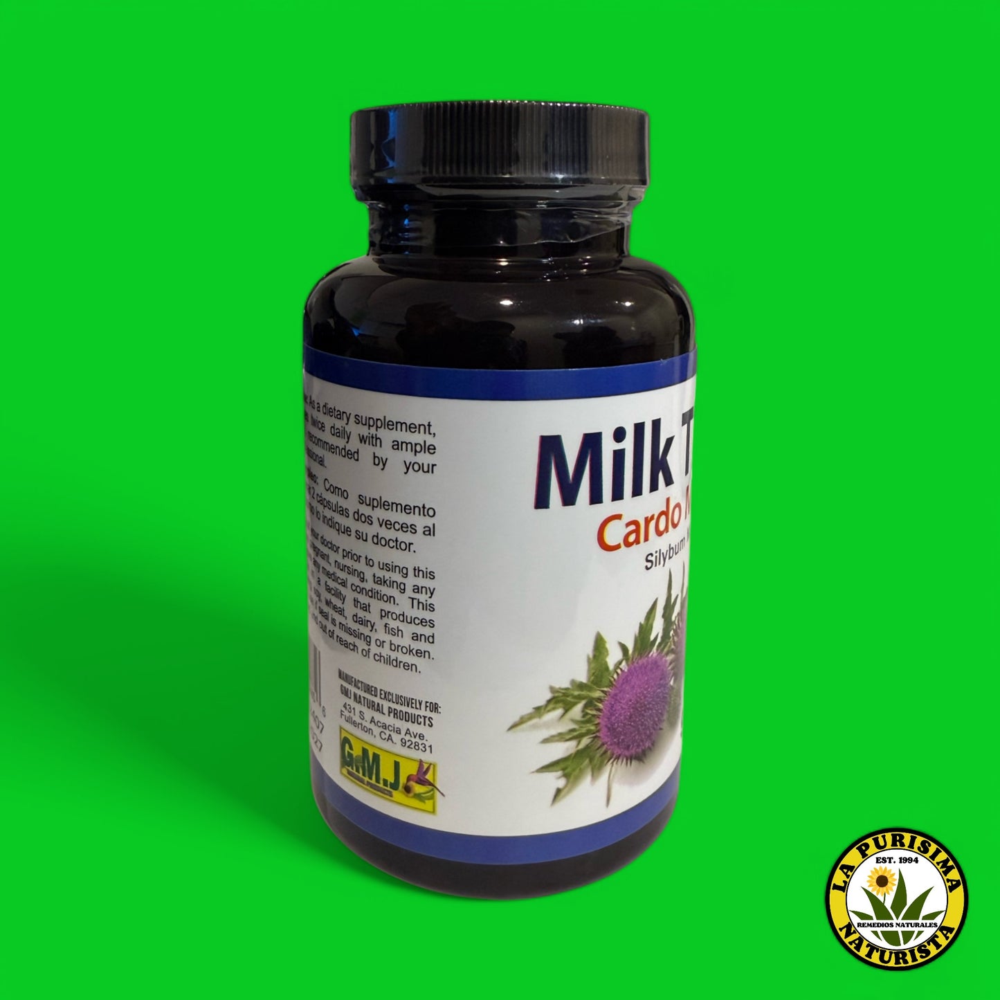 MILK THISTLE CARDO MARIANO CON 90 CAPSULAS