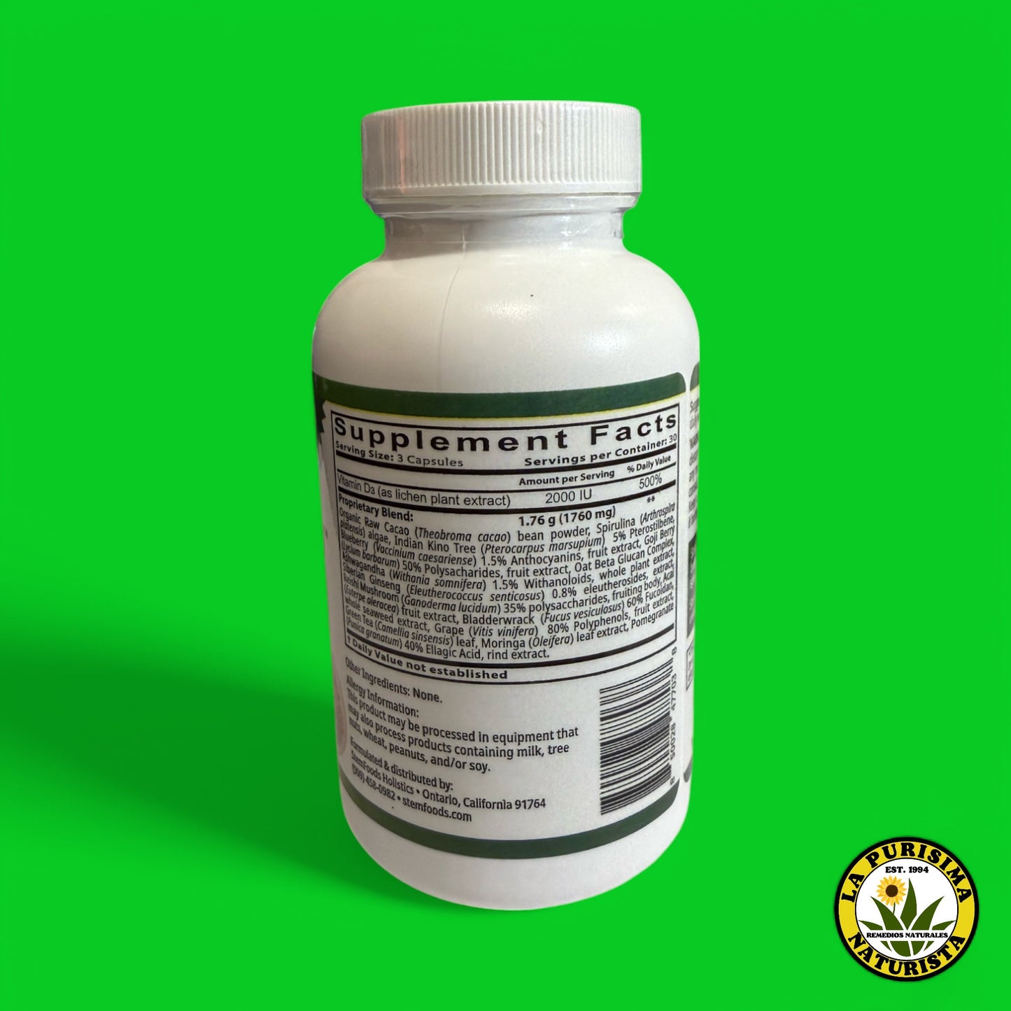 STEMVLIFE 90 CAPSULAS (REGENERACION CELULAR)