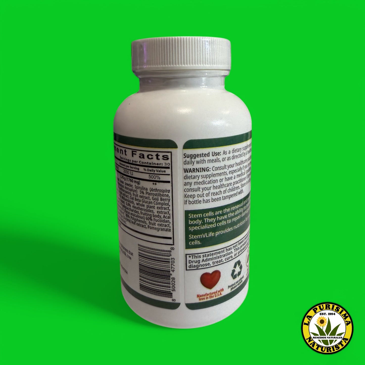 STEMVLIFE 90 CAPSULAS (REGENERACION CELULAR)