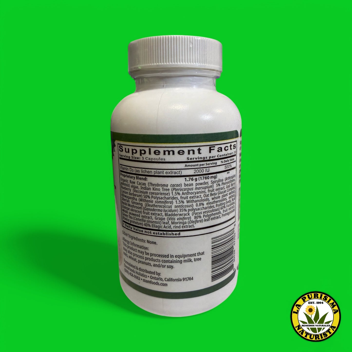 STEMVLIFE 90 CAPSULAS (REGENERACION CELULAR)