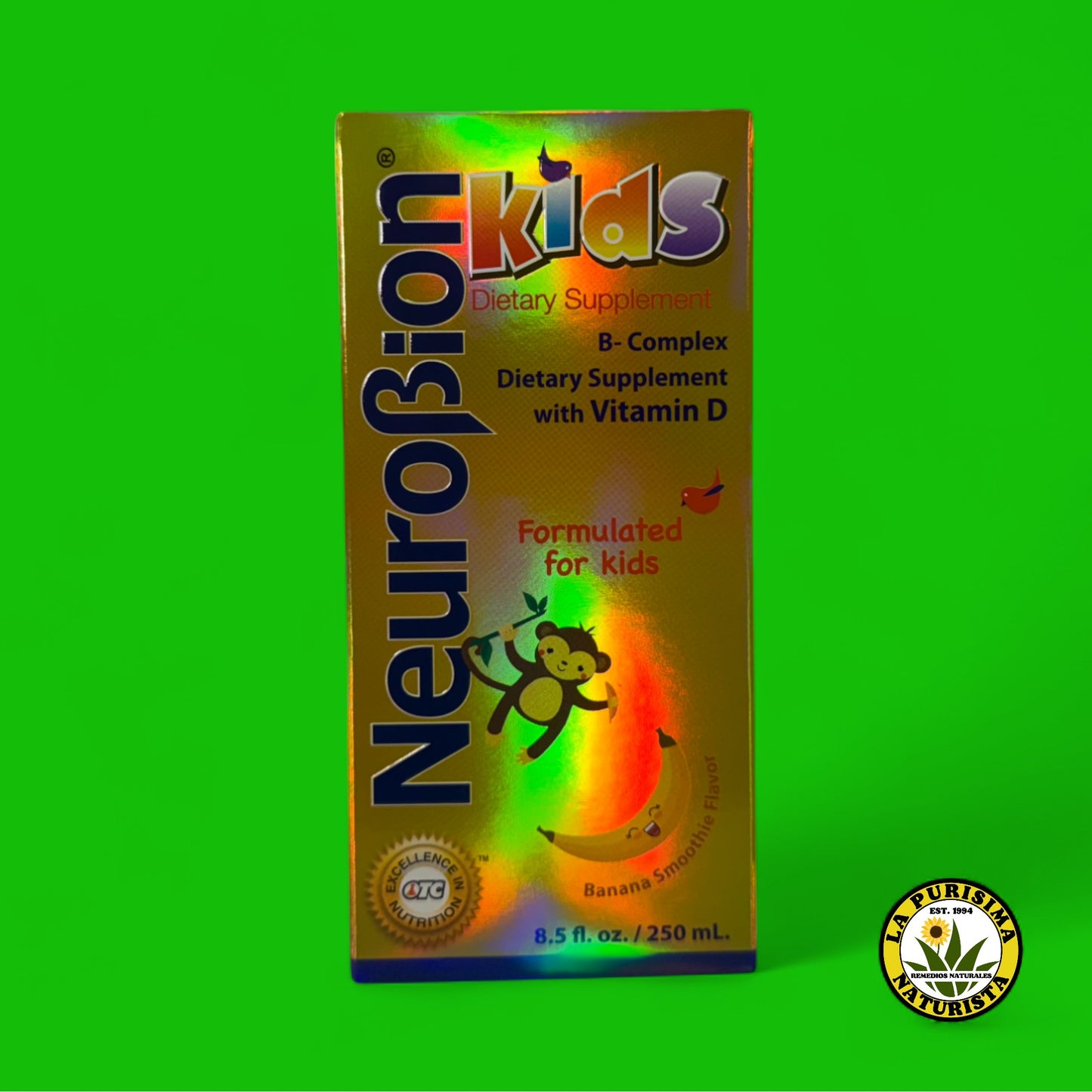 NEUROBION KIDS BANANA SMOOTHIE FLAVOR 8.5 FL. OZ. (250 ML)