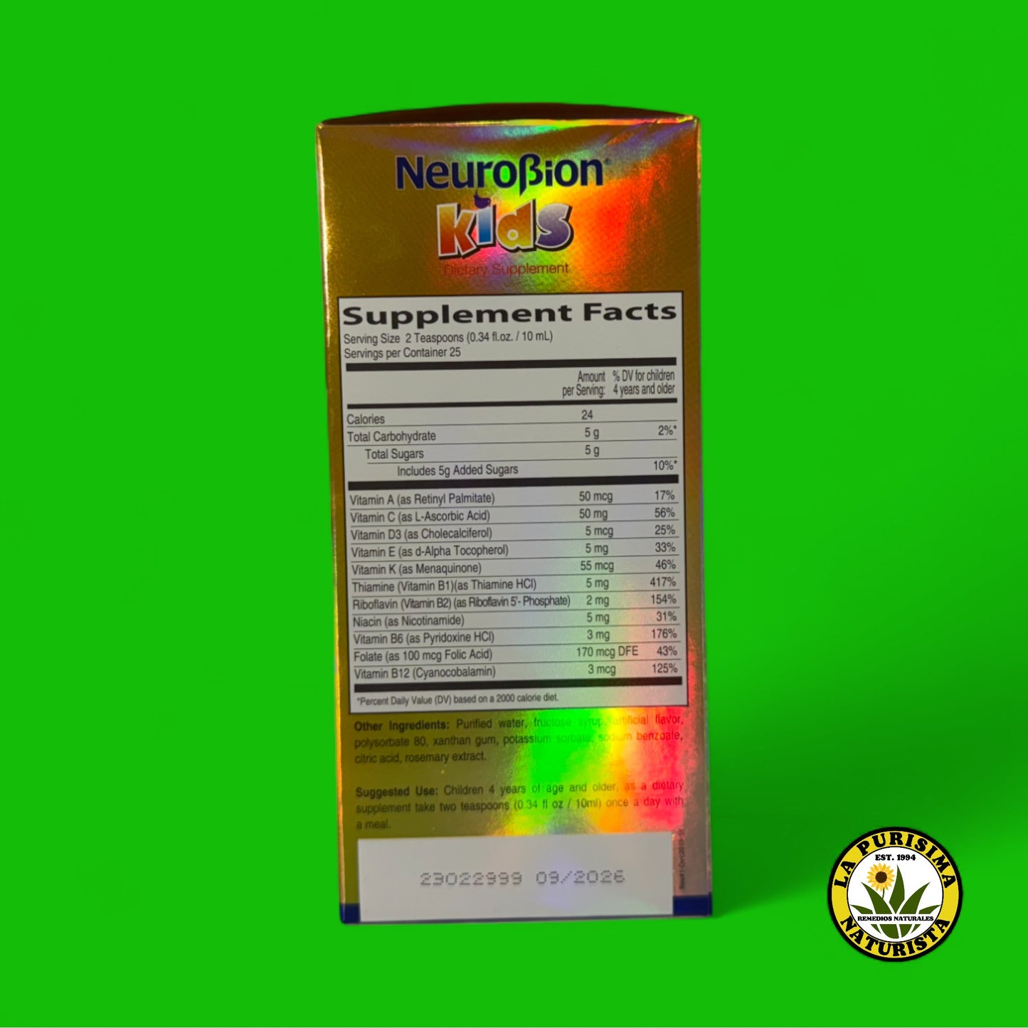 NEUROBION KIDS BANANA SMOOTHIE FLAVOR 8.5 FL. OZ. (250 ML)