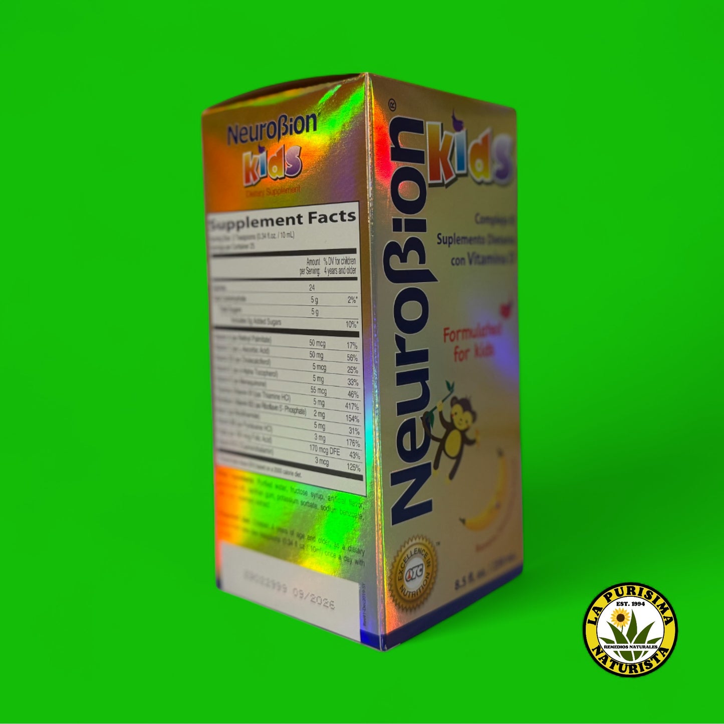 NEUROBION KIDS BANANA SMOOTHIE FLAVOR 8.5 FL. OZ. (250 ML)