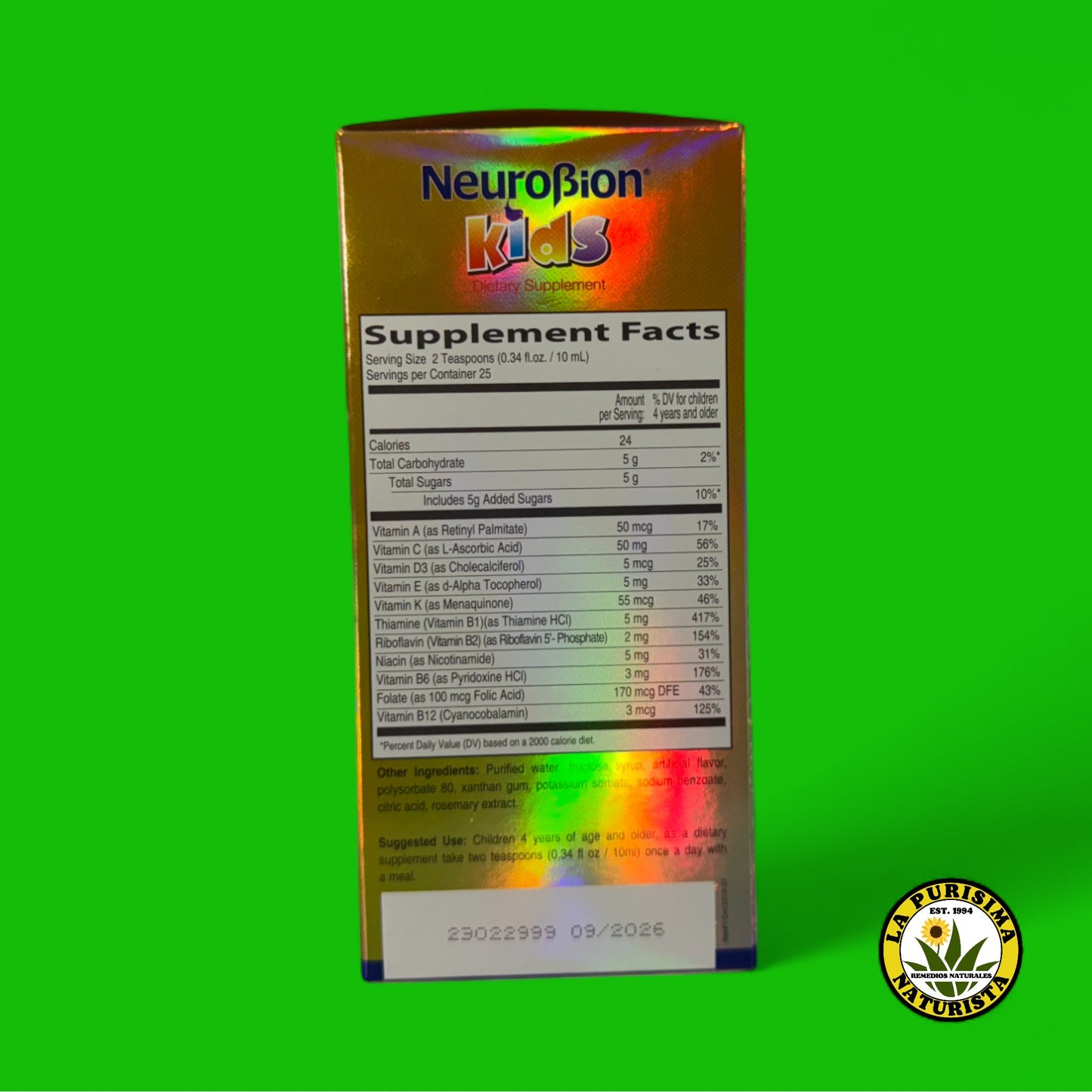 NEUROBION KIDS BANANA SMOOTHIE FLAVOR 8.5 FL. OZ. (250 ML)