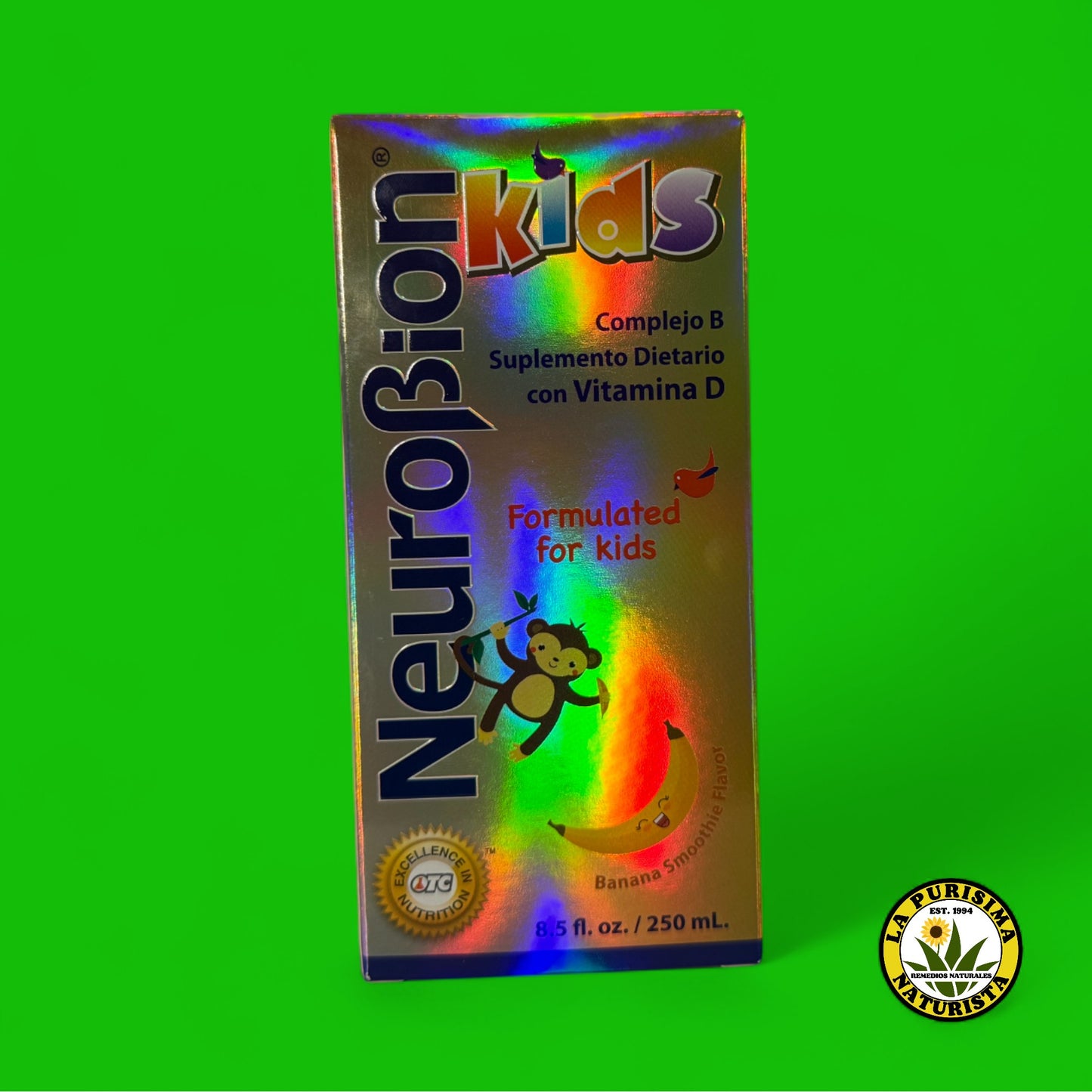 NEUROBION KIDS BANANA SMOOTHIE FLAVOR 8.5 FL. OZ. (250 ML)