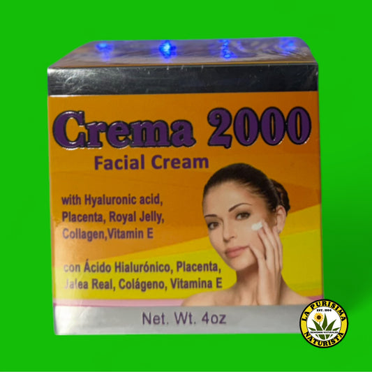 CREMA 2000 FACIAL CREAM CONTENIDO 4 OZ.