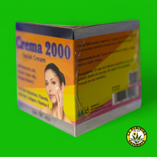 CREMA 2000 FACIAL CREAM CONTENIDO 4 OZ.
