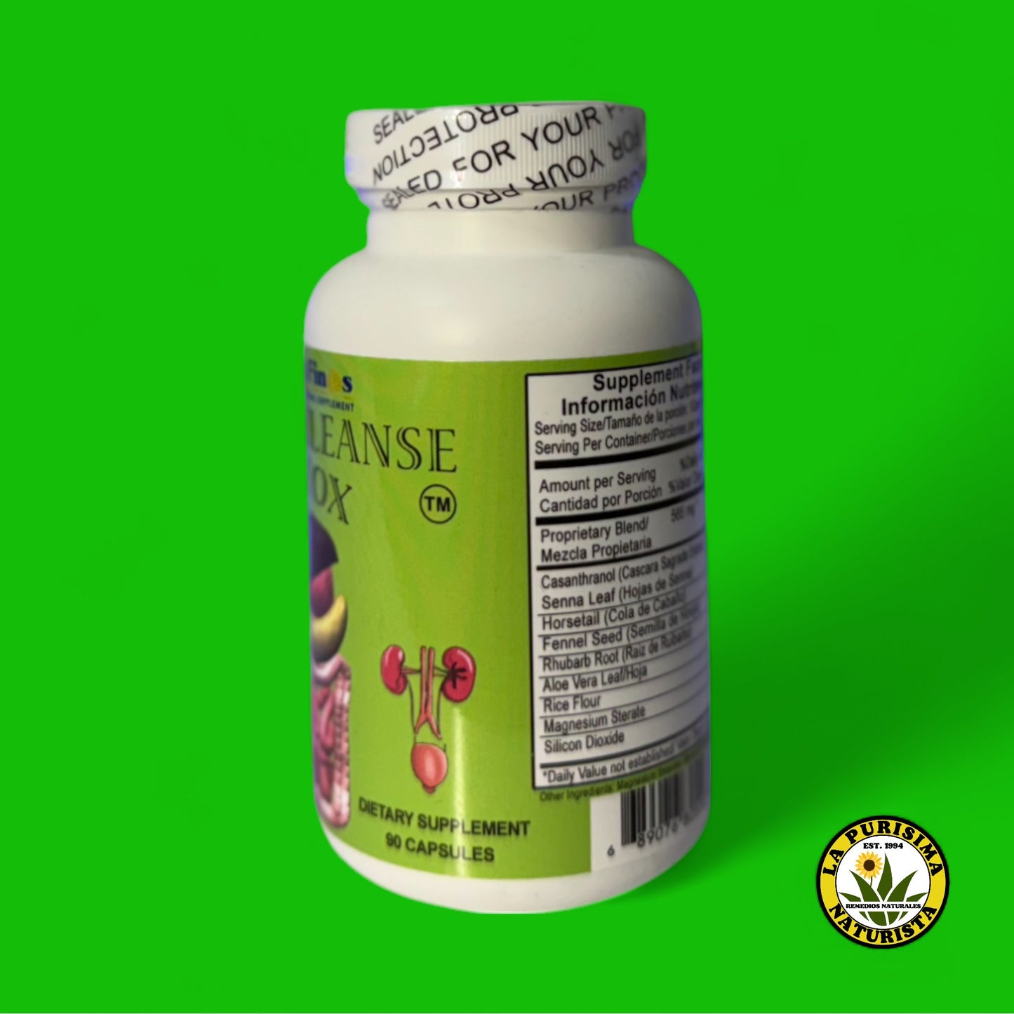 TOTAL CLEANSE DETOX DIETARY SUPPLEMENT 90 CAPS