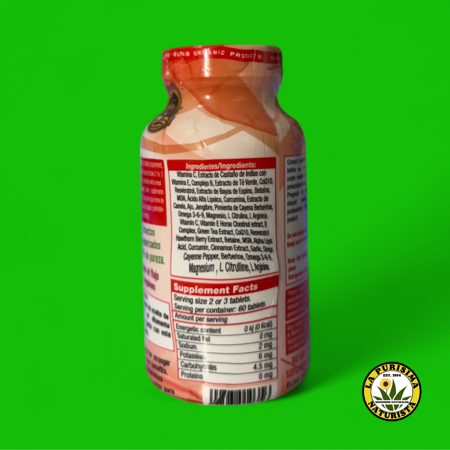 MAXIMA CIRCULACION BUEN CORAZON FORMULA MEJORADA 60 TABLETAS