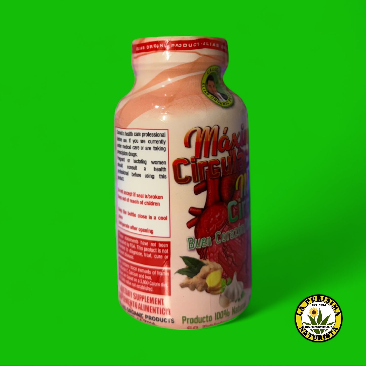 MAXIMA CIRCULACION BUEN CORAZON FORMULA MEJORADA 60 TABLETAS