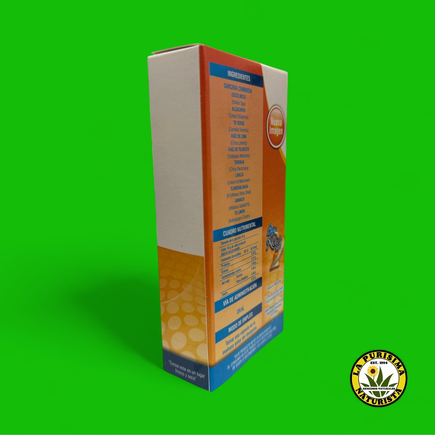 BAJA KILOS SLIM PARA HOMBRES Y MUJERES 30 CAPSULAS