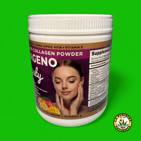 COLAGENO HIDROLIZADO EN POLVO "BEAUTY" NARANJA/MANGO 283 G / 10 OZ.