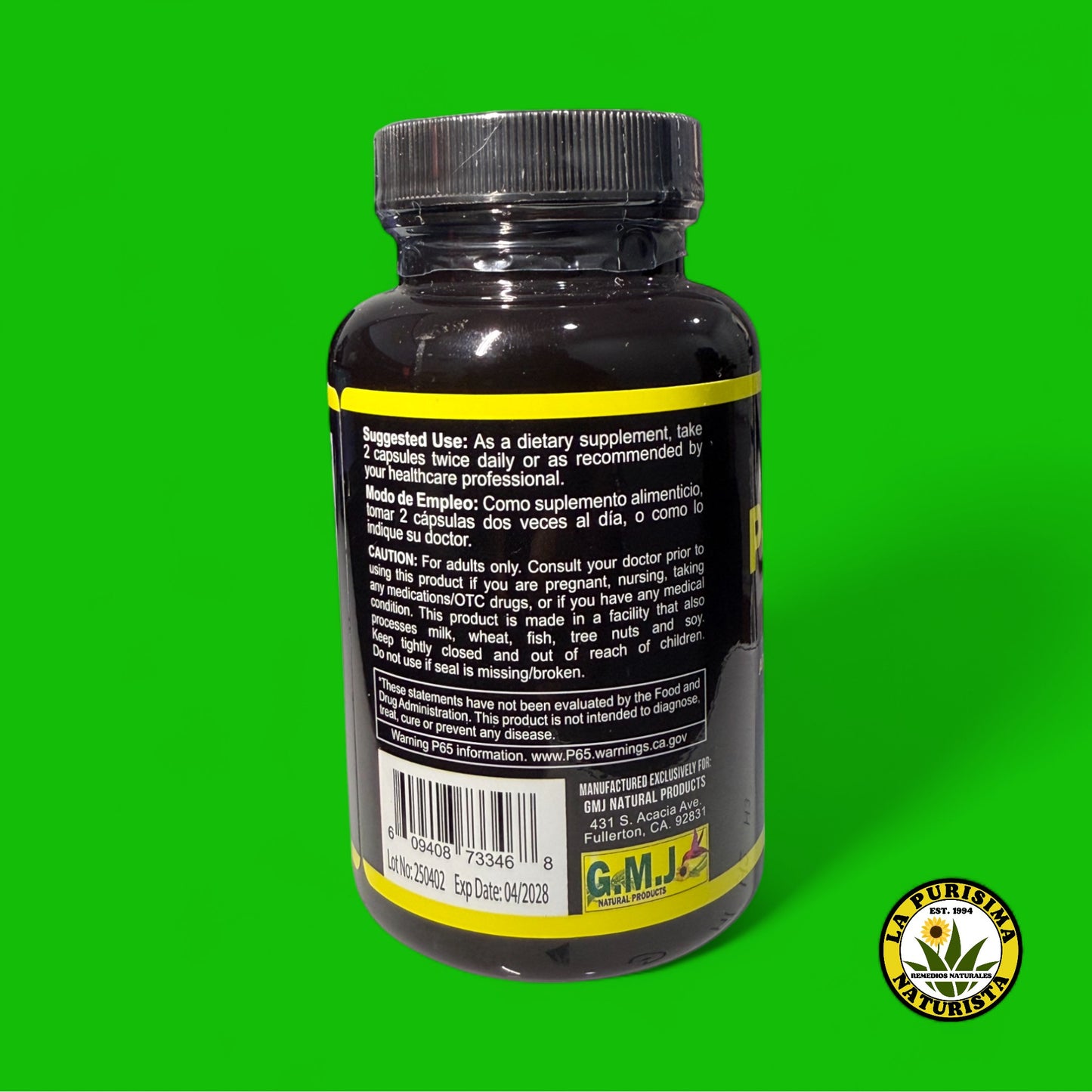 SAW PALMETO (APOYA LA SALUD DE LA PROSTATA) 90 VEGGIE CAPS
