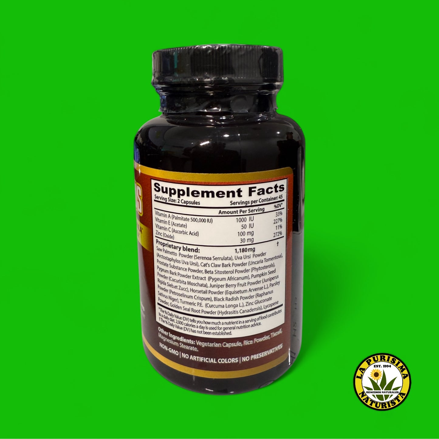 PROS-50 PLUS, FORMULA PARA SALUD DE PROSTATA 90 VEGGIE CAPS