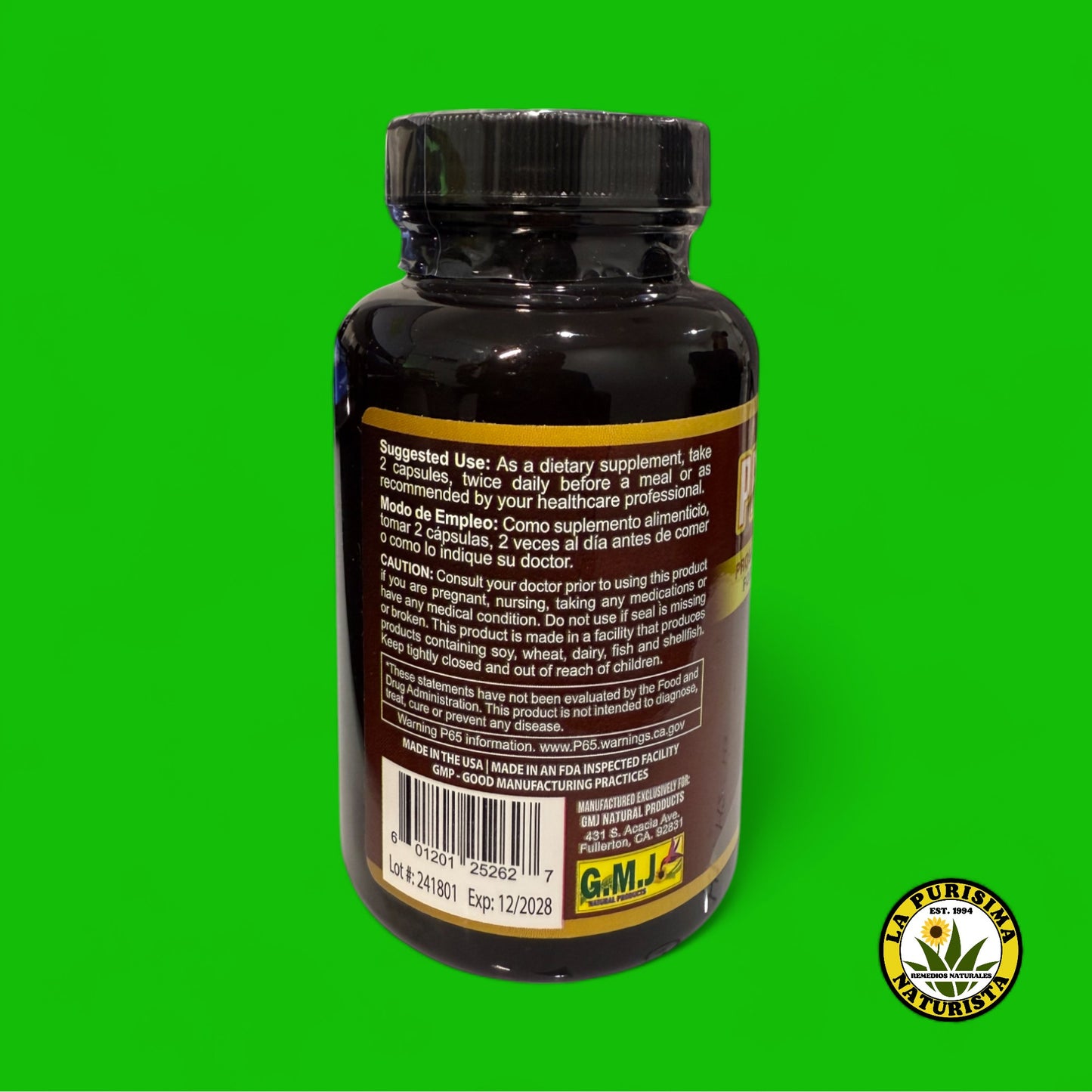 PROS-50 PLUS, FORMULA PARA SALUD DE PROSTATA 90 VEGGIE CAPS