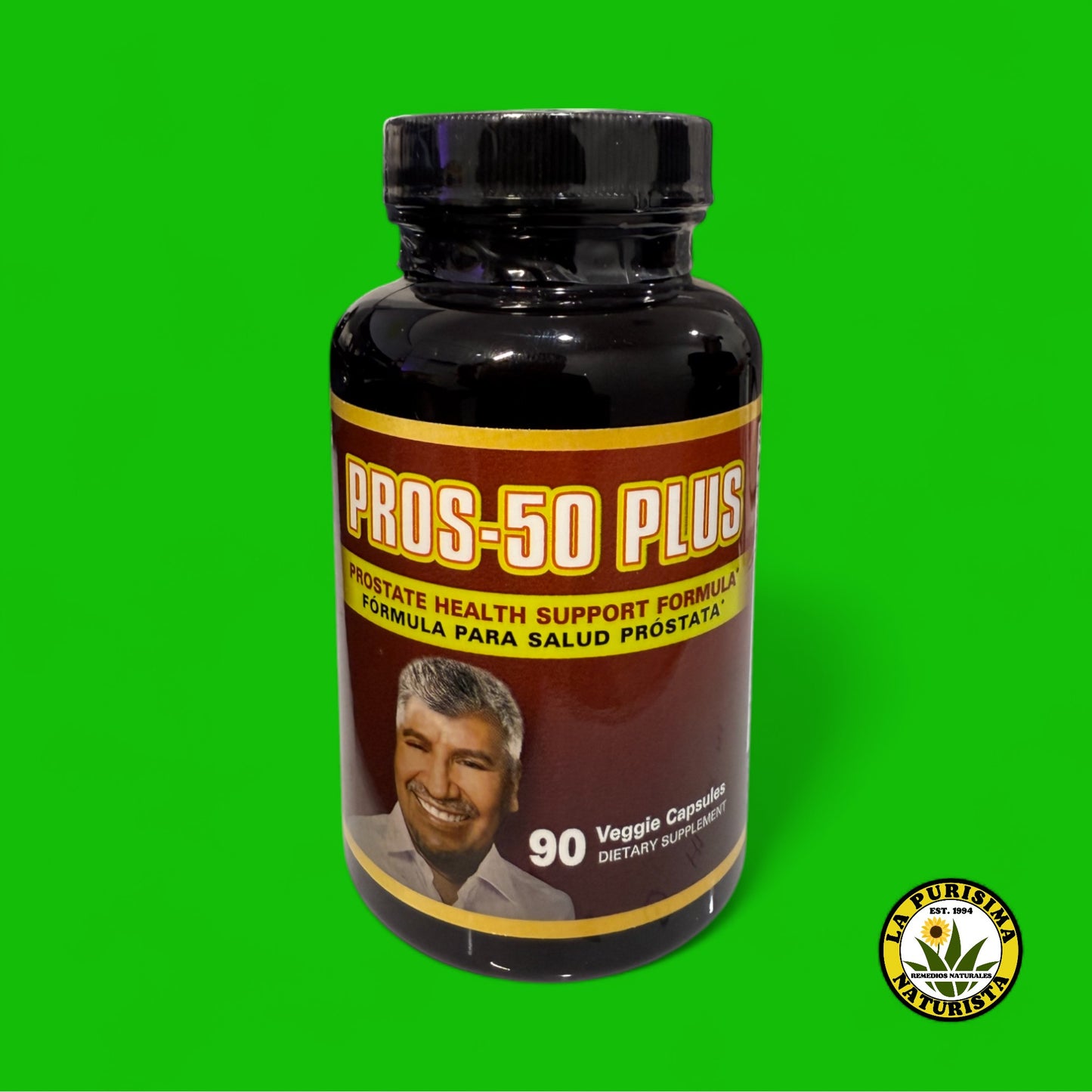 PROS-50 PLUS, FORMULA PARA SALUD DE PROSTATA 90 VEGGIE CAPS