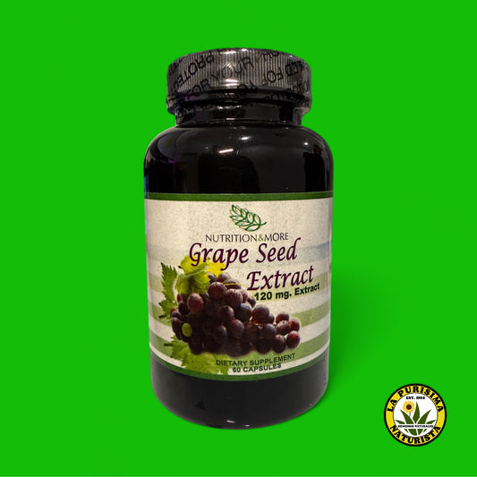 GRAPE SEED EXTRACT 120 MG EXTRACT 60 CAPSULES