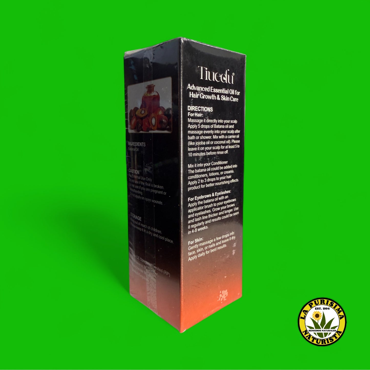 THE MIRACLE OIL BATANA OIL (NATURAL ORGANIC) 60ML 2.02 FL.OZ