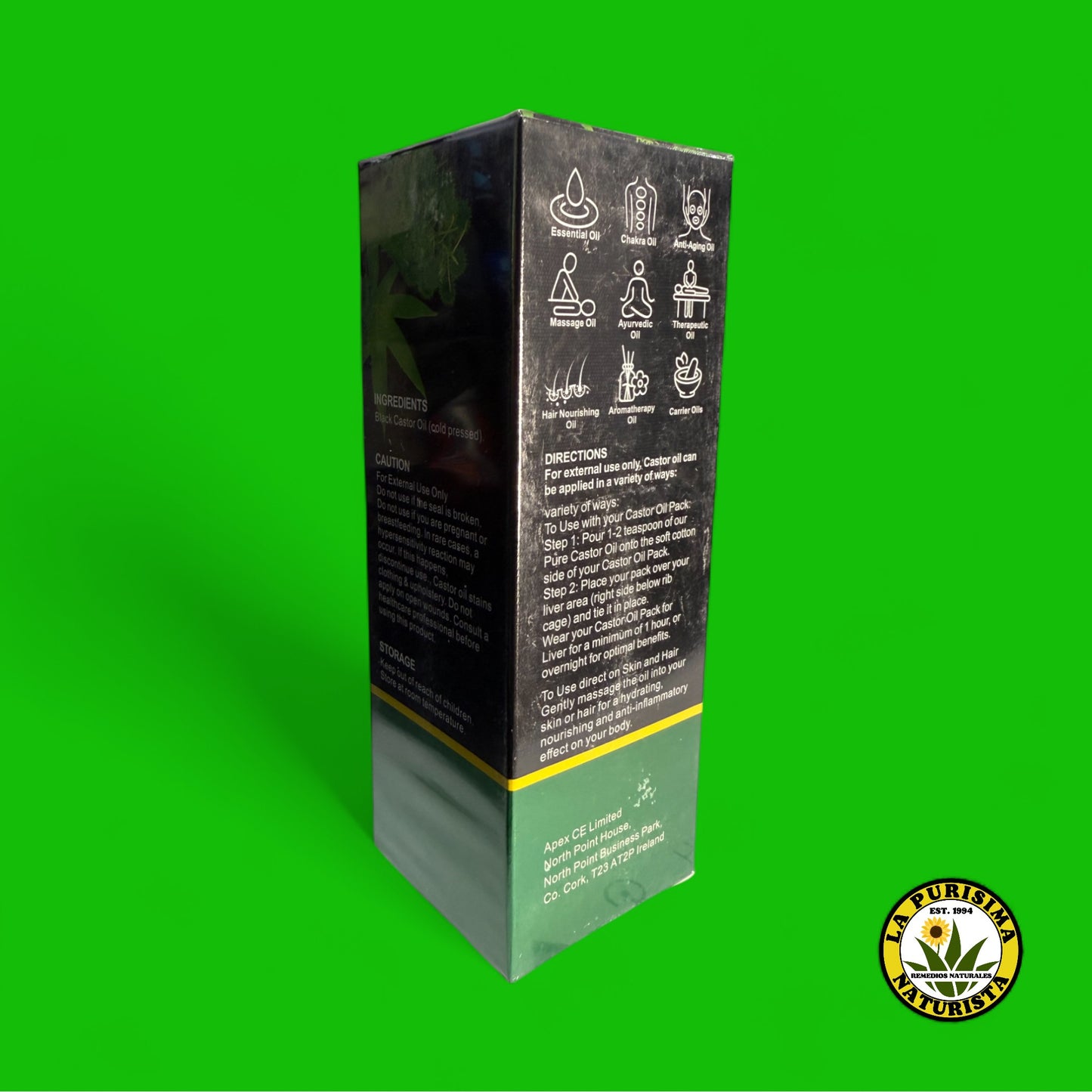 JAMAICAN BLACK CASTOR OIL (ALIVER) 60 ML 2.02 FL.OZ