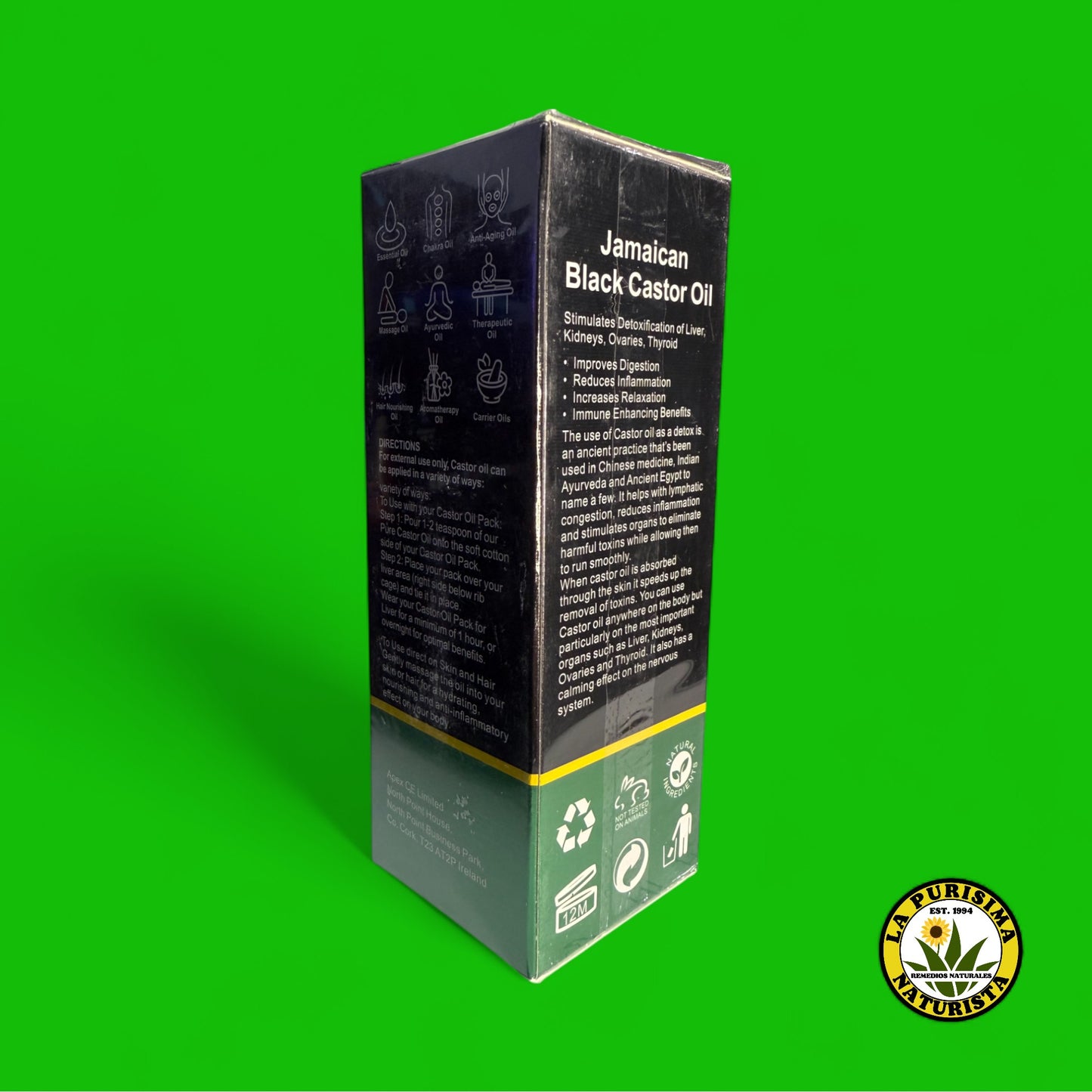 JAMAICAN BLACK CASTOR OIL (ALIVER) 60 ML 2.02 FL.OZ