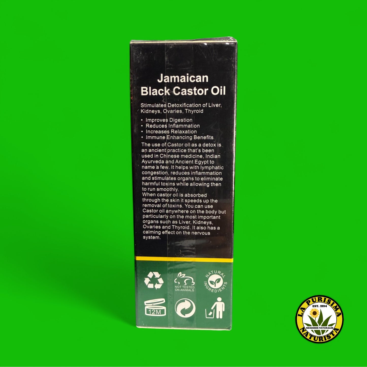 JAMAICAN BLACK CASTOR OIL (ALIVER) 60 ML 2.02 FL.OZ