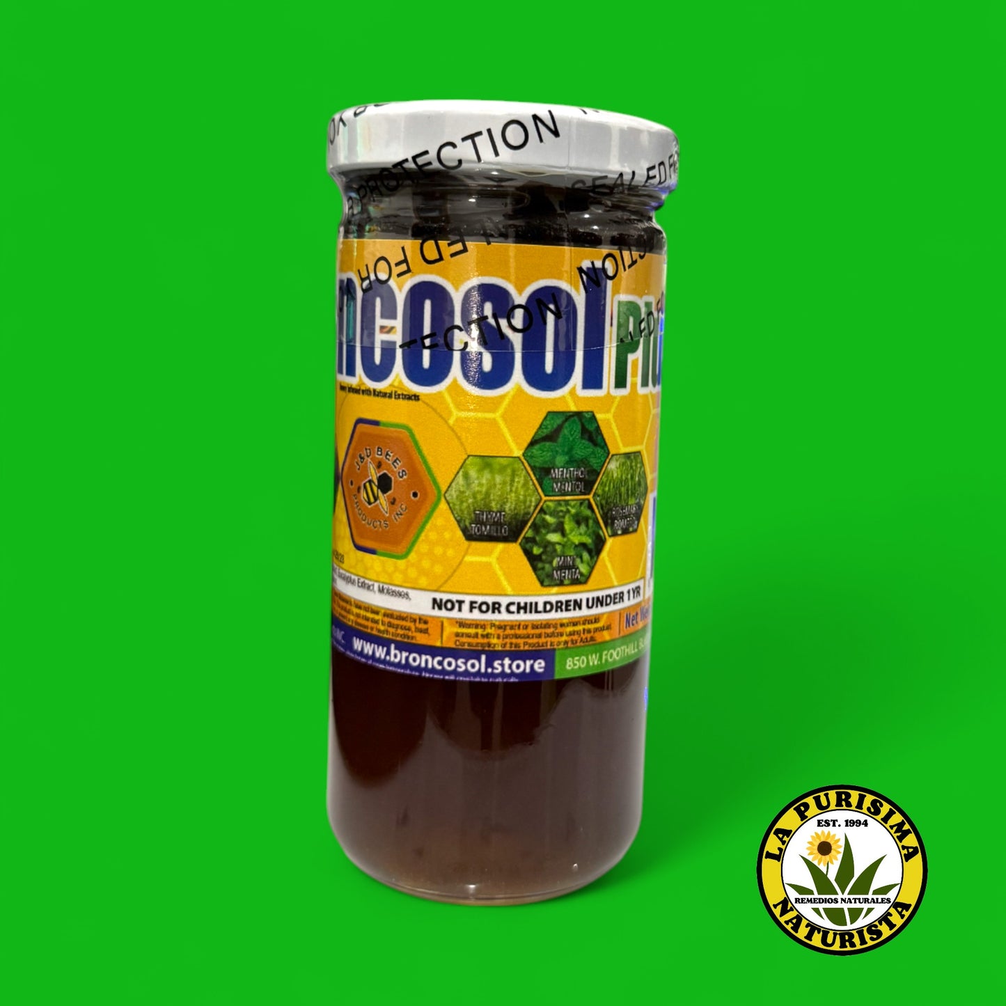 BRONCOSOL PLUS MIEL JARABE 12 OZ