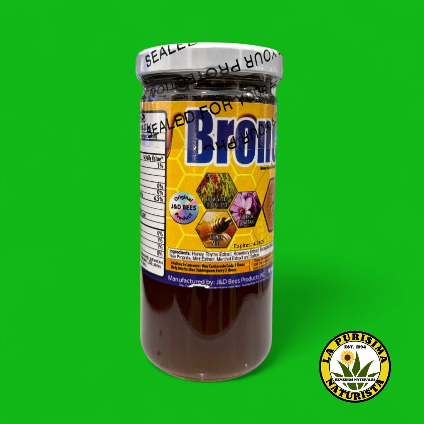 BRONCOSOL PLUS MIEL JARABE 12 OZ