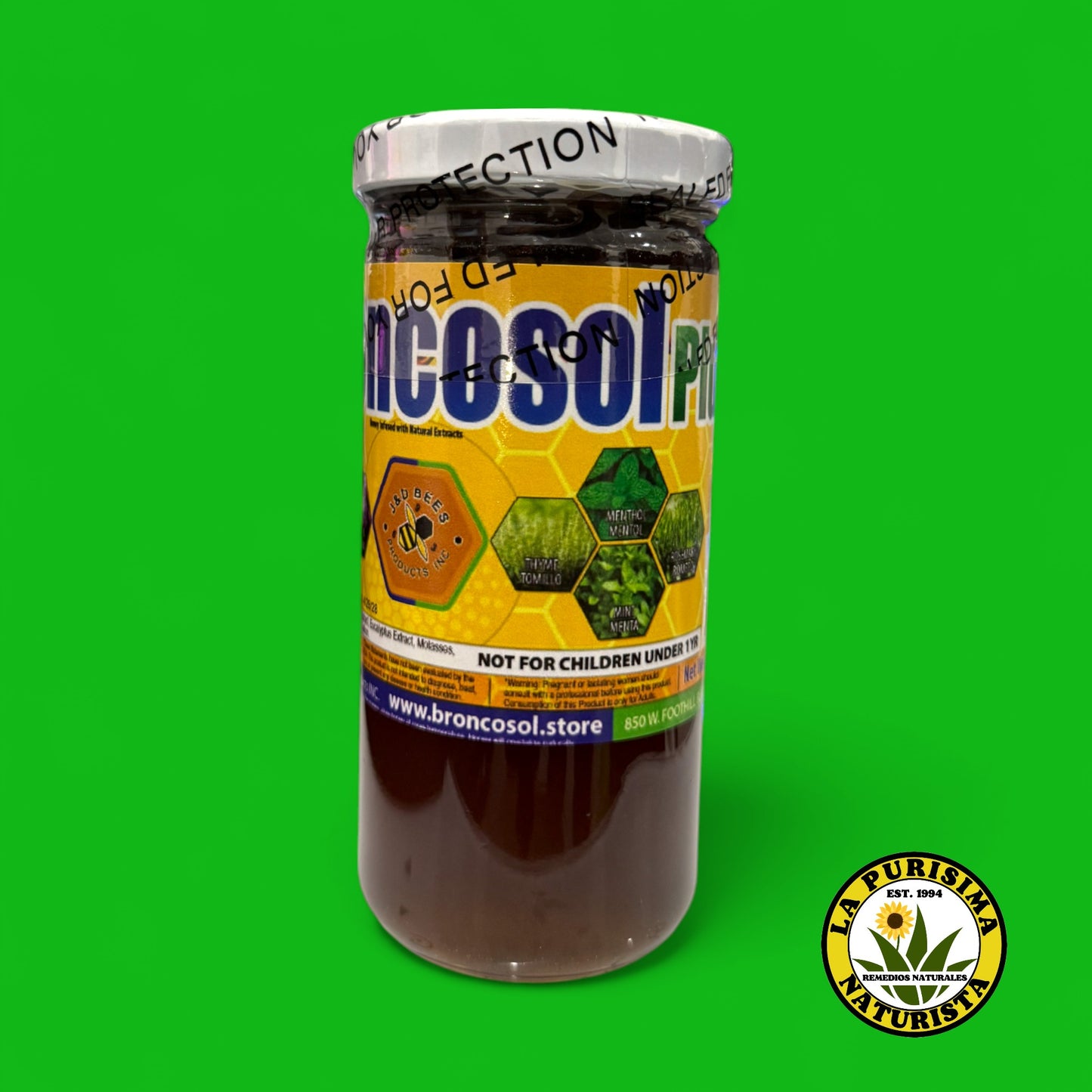 BRONCOSOL PLUS MIEL JARABE 12 OZ