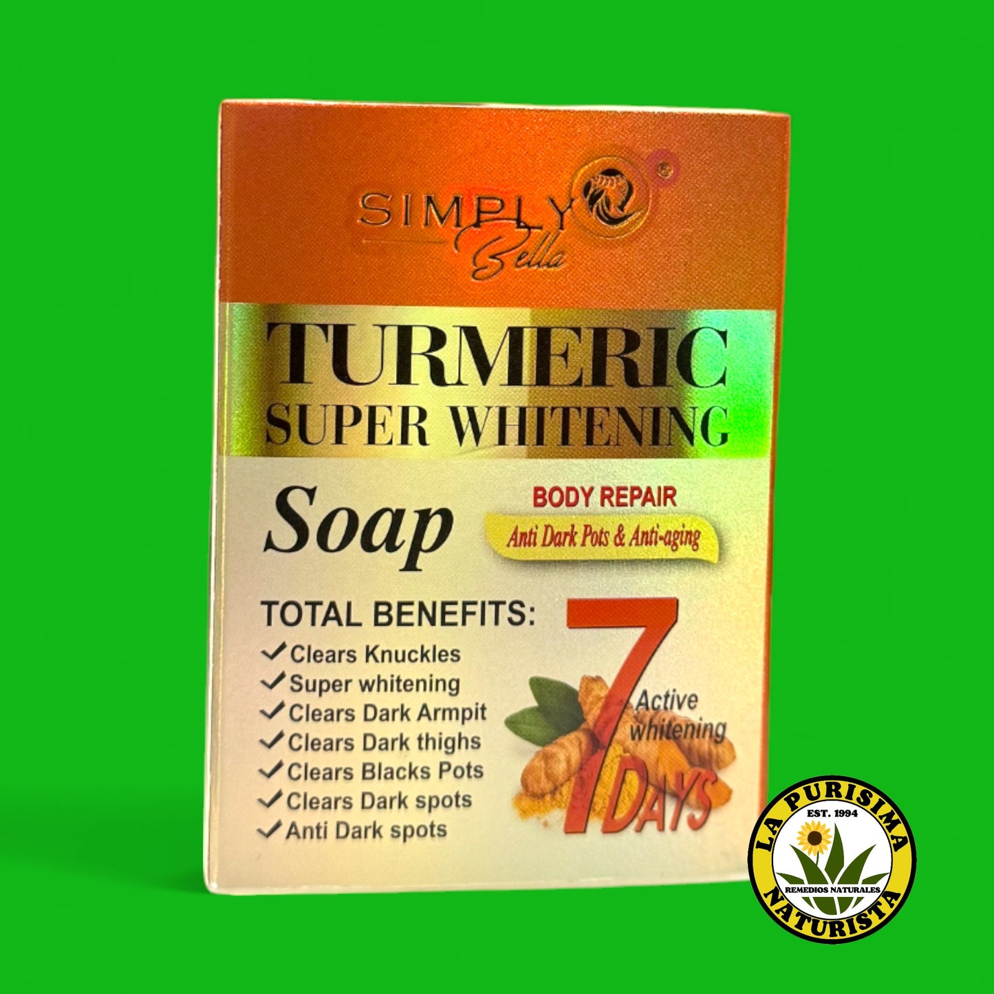 TURMERIC SUPER WHITENING SOAP 100 GR