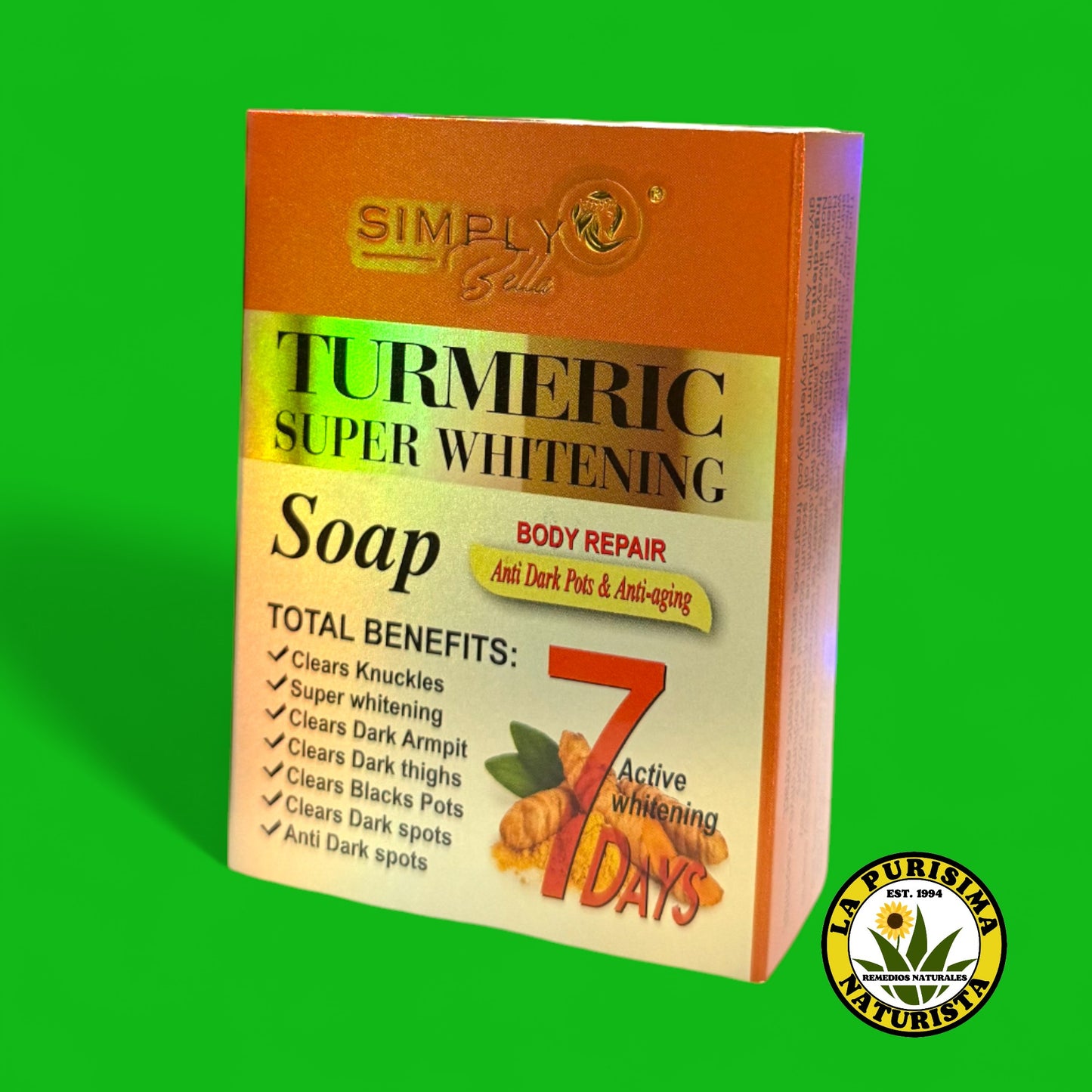 TURMERIC SUPER WHITENING SOAP 100 GR