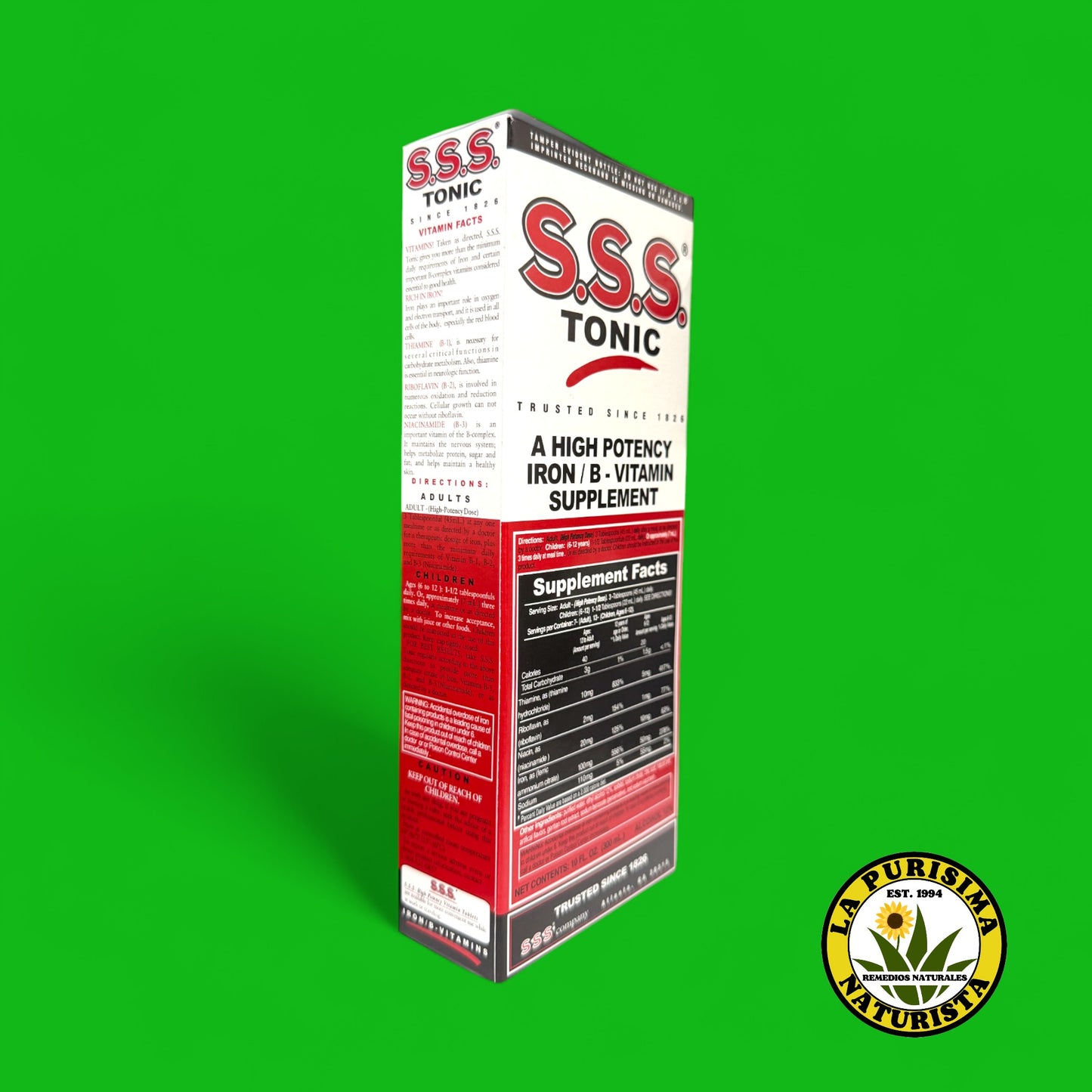 S.S.S. TONICO MULTIVITAMICO 10 FL.OZ