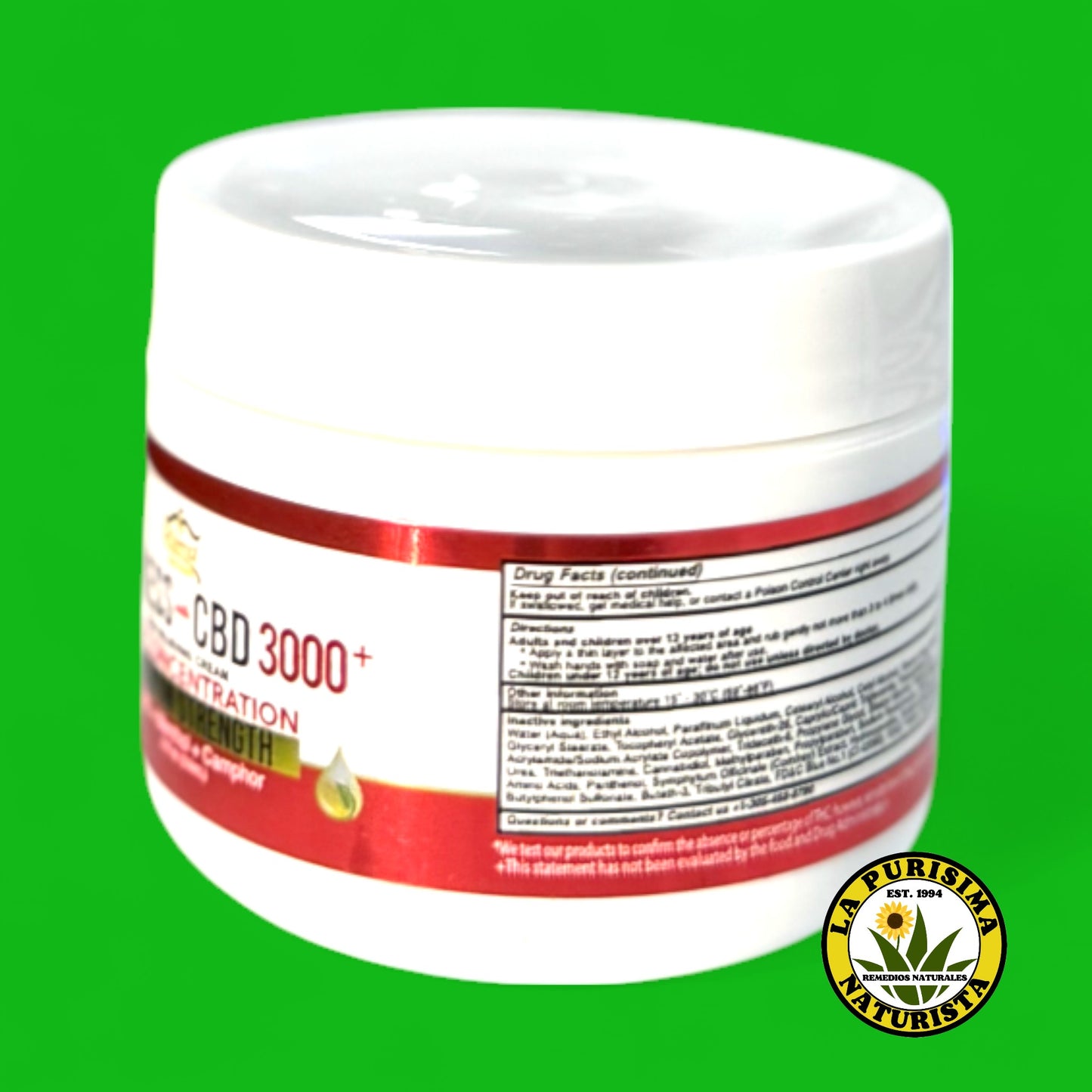 PAINLESS CBD OIL 3000+ HIGH CONCENTRATION 2 OZ
