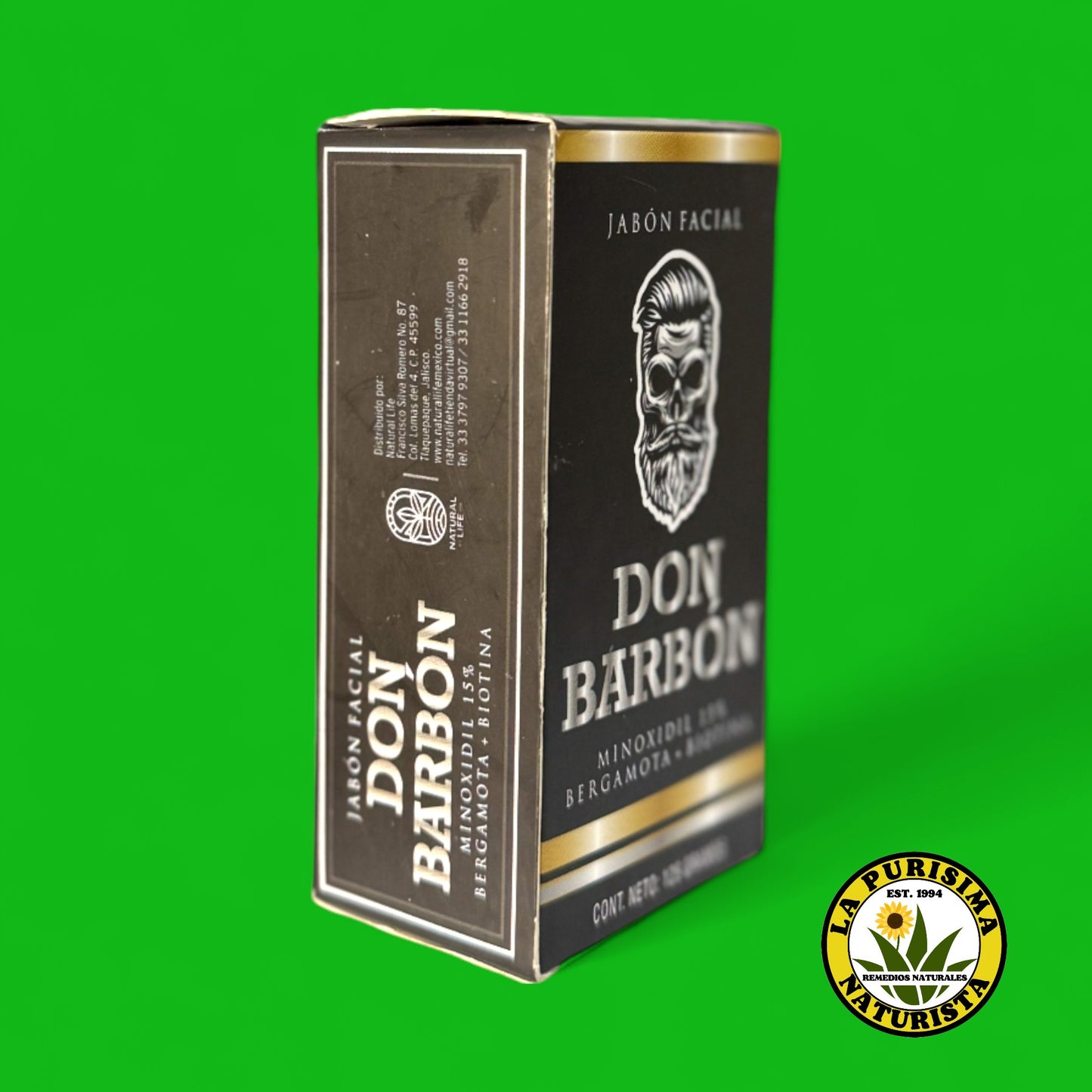JABON FACIAL DON BARBON  125 GR